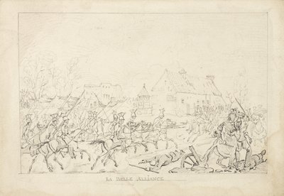 Waterloo, 1815 by English School